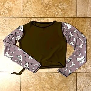 Crop Top Rash-guard